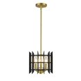thumbnail image 1 of 3-Light Mini Pendant in Satin Brass Finish, 1 of 3