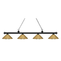 5 Light Bath Vanity-11 Inches Tall And 38 Inches Wide-Heirloom Gold Finish Z-Lite 344-5V-Hg