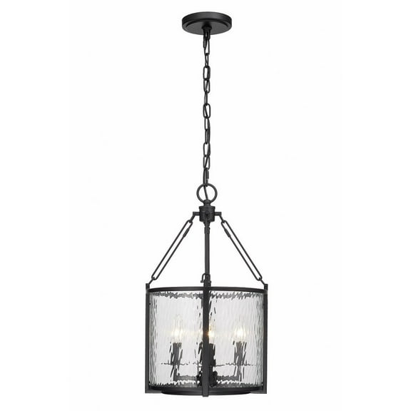 4 Light Pendant In Traditional Style-21 Inches Tall And 12 Inches Wide     -Traditional Installation Z-Lite 346P12-Mb