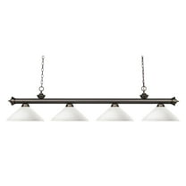 8 Light Pendant In Traditional Style-39.5 Inches Tall And 32 Inches Wide     -Traditional Installation Z-Lite 346P32-Mb