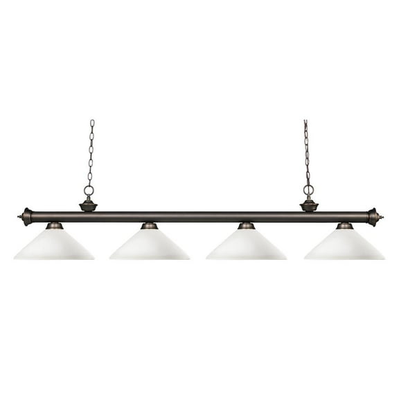 8 Light Pendant In Traditional Style-39.5 Inches Tall And 32 Inches Wide     -Traditional Installation Z-Lite 346P32-Mb