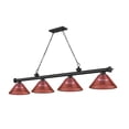 thumbnail image 1 of 2306-4MB-PRD-Z-Lite-Cordon - 4 Light Billiard In Traditional and Classical Style-14.5 Inches Tall and 14 Inches Wide, 1 of 7
