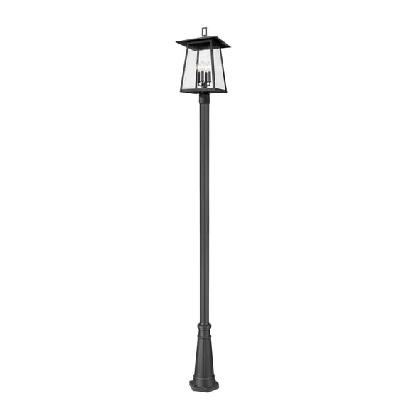 4 Light Outdoor Post Mounted Fixture