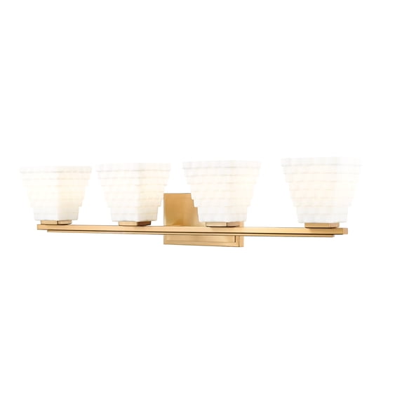 Z-Lite 7514-4V-MGLD Annalise 4 Light 7" Wide Vanity Light - Gold