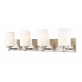 thumbnail image 1 of 485-4V-BN-Z-Lite-Soledad - 4 Light Bath Vanity-7.5 Inches Tall and 31.5 Inches Wide-Brushed Nickel Finish, 1 of 3