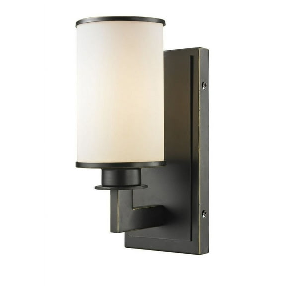 Z-Lite 413-1S 1 Light Wall Sconce Matte Opal