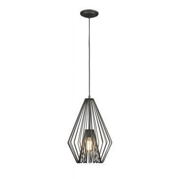 Z-Lite 442Mp12 Quintus 12" Wide Cage Pendant - Bronze