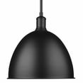 thumbnail image 1 of 1 Light Pendant In Industrial Style-12.5 Inches Tall And 12.5 Inches Wide-Matte Black Finish Z-Lite 4500P12-Mb, 1 of 7