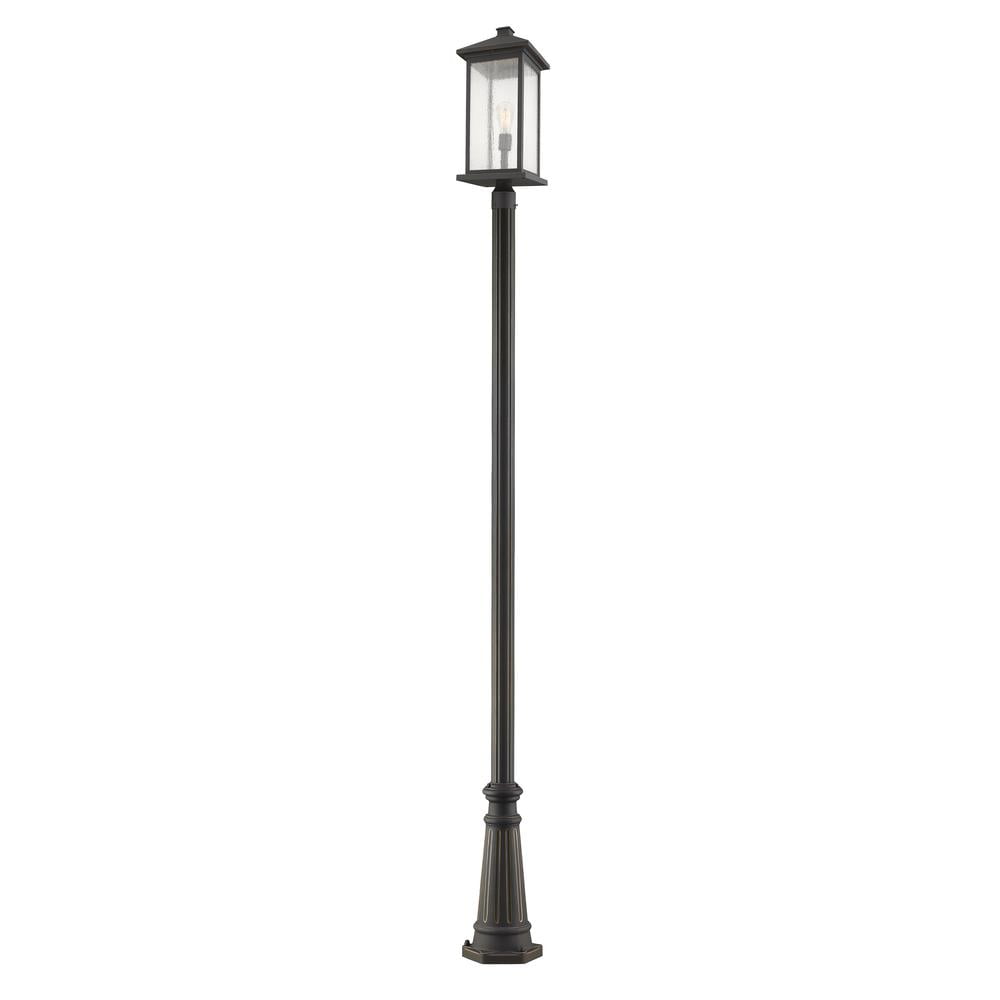 Titania 22" Matte Black Contemporary Indoor/Outdoor Pendant