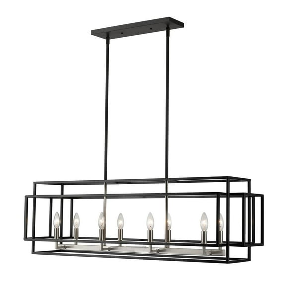 Z-Lite 8 Light Linear Chandelier
