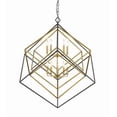 thumbnail image 1 of 10 Light Chandelier In Linear Style 41.5 Inches Wide By 44.5 Inches High-Olde Brass/Bronze Finish    -Traditional Installation Z-Lite 457-10Obr-Brz, 1 of 4