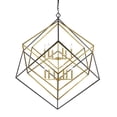 thumbnail image 1 of 12 Light Chandelier In Linear Style 47.5 Inches Wide By 50.5 Inches High-Olde Brass/Bronze Finish    -Traditional Installation Z-Lite 457-12Obr-Brz, 1 of 7