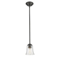 Z Lite 463-18HBK-CH 17.5 x 18 in. Cavallo 5 Light Pendant, Hammered Black & Chrome