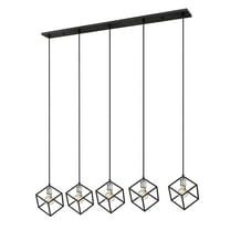 Z-Lite 5 Light Linear Chandelier
