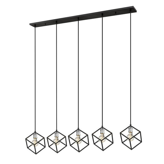Z-Lite 5 Light Linear Chandelier