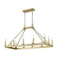 thumbnail image 1 of 12 Light Island/Billiard In Linear Style 20 Inches Wide By 25 Inches High-Olde Brass Finish Z-Lite 482-12L-Obr, 1 of 5