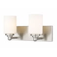 thumbnail image 1 of 2 Light Bath Vanity-7.5 Inches Tall And 16.25 Inches Wide-Brushed Nickel Finish Z-Lite 485-2V-Bn, 1 of 3
