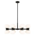 thumbnail image 1 of 494-16MB-Z-Lite-Artemis - 16 Light Chandelier In Mid-Century Modern Style-12.75 Inches Tall and 32 Inches Wide-Matte Black Finish, 1 of 2