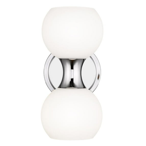 494-2S-CH-Z-Lite-Artemis - 2 Light Wall Sconce In Mid-Century Modern Style-10.75 Inches Tall and 6.5 Inches Wide-Chrome Finish