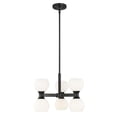 thumbnail image 1 of Z-Lite 494-6 Artemis 6 Light 18" Wide Chandelier - Black, 1 of 7