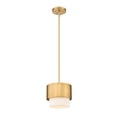 thumbnail image 1 of Z-Lite Counterpoint 1 Light Pendant, Modern Gold, 1 of 8
