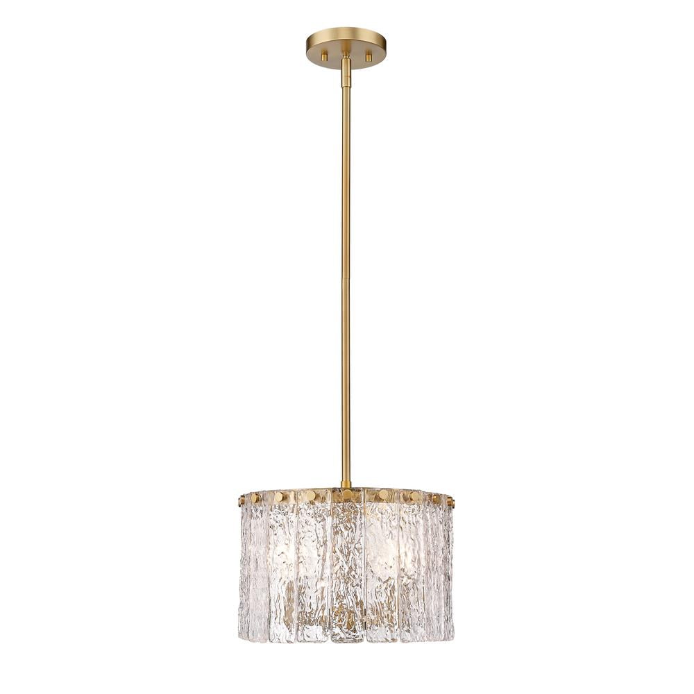 Z-Lite 5 Light Ceiling Plate in Heritage Brass