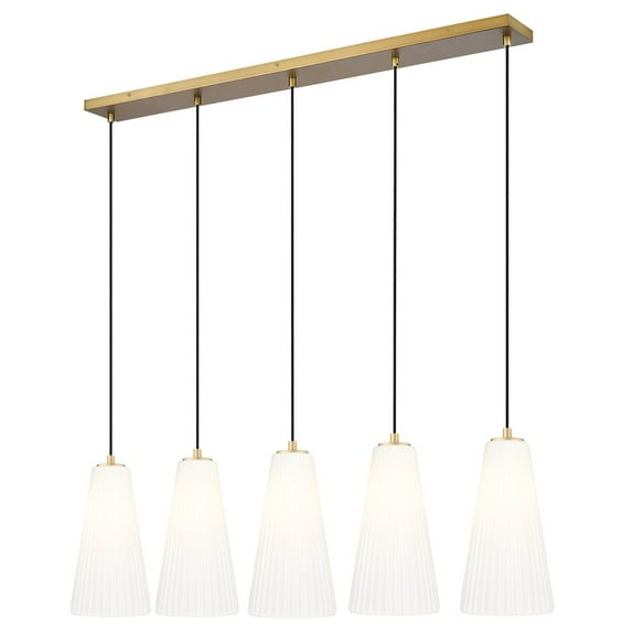 Z-Lite 5 Light Linear Chandelier
