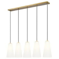 Z-Lite 5 Light Linear Chandelier