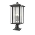 thumbnail image 1 of Z-Lite 5 Light Outdoor Linear Chandelier, 1 of 8