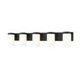 thumbnail image 1 of Z-Lite Burk 5 Light Vanity, Matte Black, 1 of 8