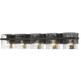 thumbnail image 1 of 1938-5V-MB-Z-Lite-Bennington - 5 Light Bath Vanity In Traditional Style-7 Inches Tall and 36.25 Inches Wide-Matte Black Finish, 1 of 6