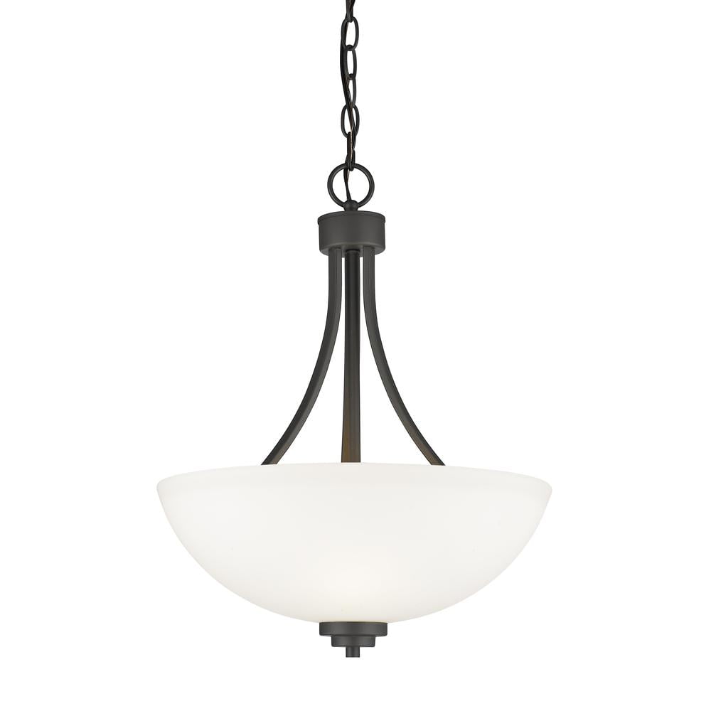 Black and White 24" Dimmable Outdoor Wall Sconce