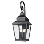 Z-Lite 5029XL-BK Raphael 4 Light 36 Tall Outdoor Wall Sconce - Black