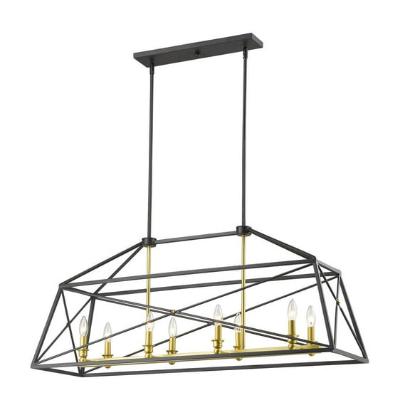 8W 1 Led Outdoor Pier Mount Light With Round Base In Modern Style-23.75 Inches Tall And 7.25 Inches Wide Z-Lite 517Phm-553Pm-Bk-Led