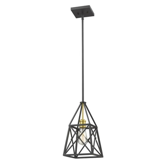 4 Light Outdoor Chain Mount Hanging Lantern In Craftsman Style-19.5 Inches Tall And 12.5 Inches Wide Z-Lite 521Chb-Bk