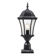 Z-Lite Wakefield Outdoor Post Light in Black