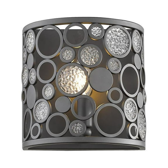 Z-Lite 524Chb Mesa 1 Light Outdoor Pendant - Bronze