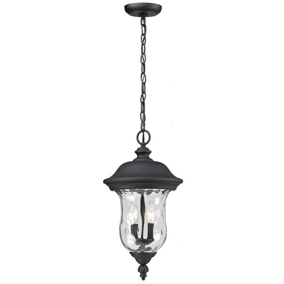 Z-Lite 2 Light Outdoor Chain Mount Ceiling Fixture