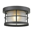 thumbnail image 1 of Z-Lite 550B-ORBZ- Outdoor Wall Light Oil Rubbed Bronze Steel  Glass, 1 of 2