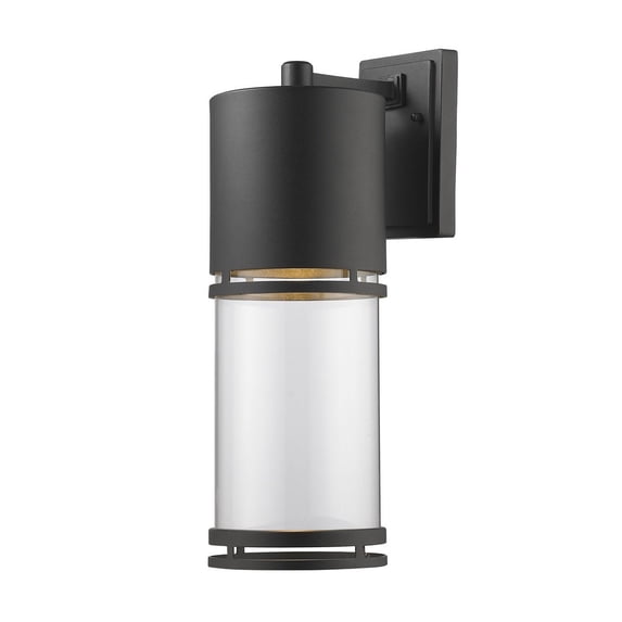 Z-Lite Luminata Outdoor LED Wall Light in Black