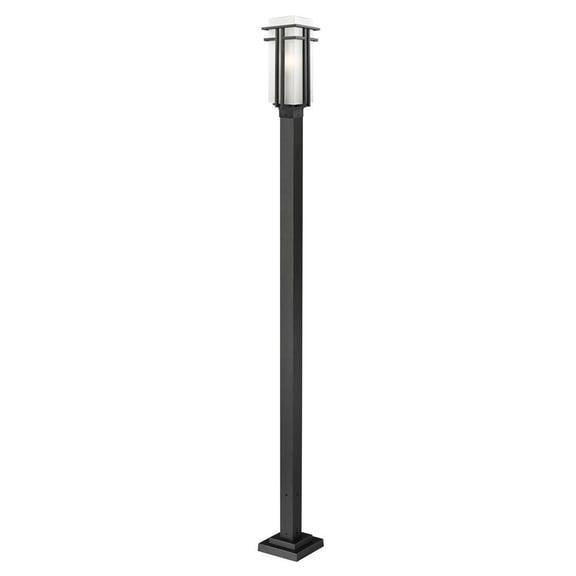 3 Light Outdoor Post Mount Lantern In Urban Style 11 Inches Wide By 22.44 Inches High-Oil Rubbed Bronze Finish Z-Lite 554Phxlr-Orb