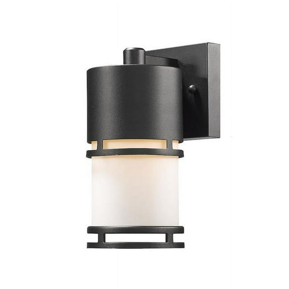 Z-Lite 560S-Bk-Led Luminata 9" Tall Led Cylinder Wall Sconce - Black