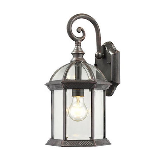 Z Lite 563M-RT 16 in. Annex 1 Light Outdoor Wall Mount, Rust