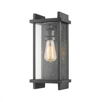 Z Lite 565S-BK 13 x 6 x 4.5 in. Single Light Outdoor Wall Sconce, Black