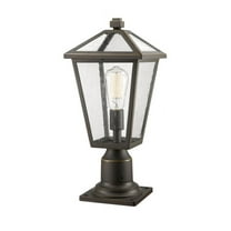 Z-Lite 579PHMR-533PM-ORB Outdoor Post Light Rubbed Bronze Stainless Steel   Aluminium Talbot