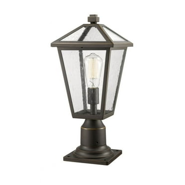 Z-Lite 579PHMR-533PM-ORB Outdoor Post Light Rubbed Bronze Stainless Steel + Aluminium Talbot