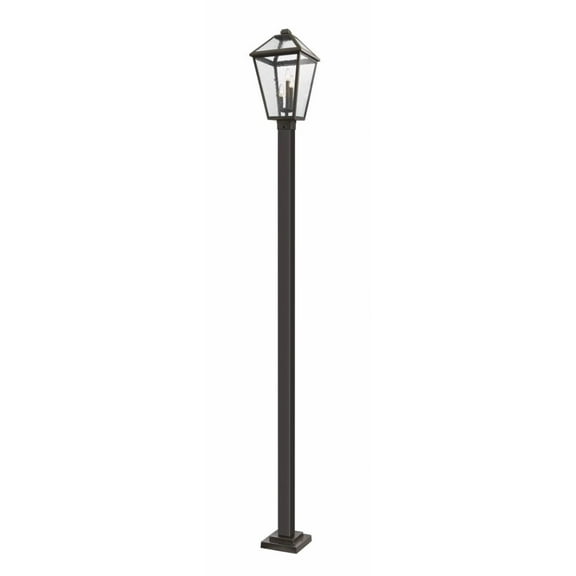 Z-Lite 579PHXLS-536P-ORB 117.75 x 12.25 in. Talbot Outdoor Post Mounted Fixture, Rubbed Bronze