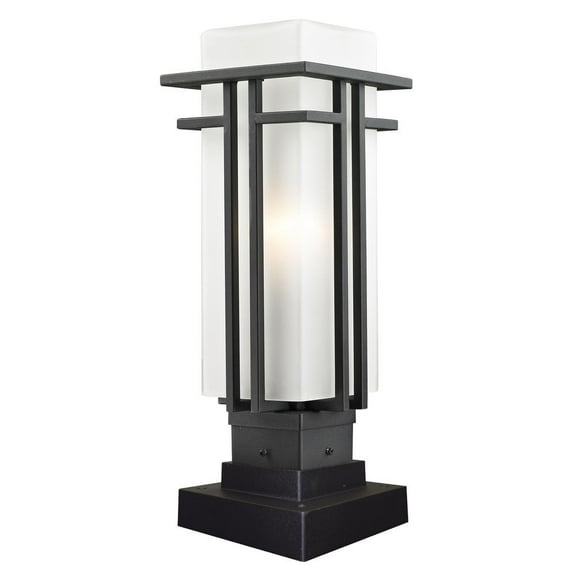 Z Lite 581S-BK-LED 12 in. Landrum LED Black Outdoor Wall Sconce