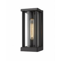 Z Lite 586S-BK 13 in. Glenwood 1 Light Black Outdoor Wall Sconce