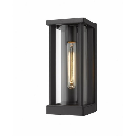 Z Lite 586S-BK 13 in. Glenwood 1 Light Black Outdoor Wall Sconce